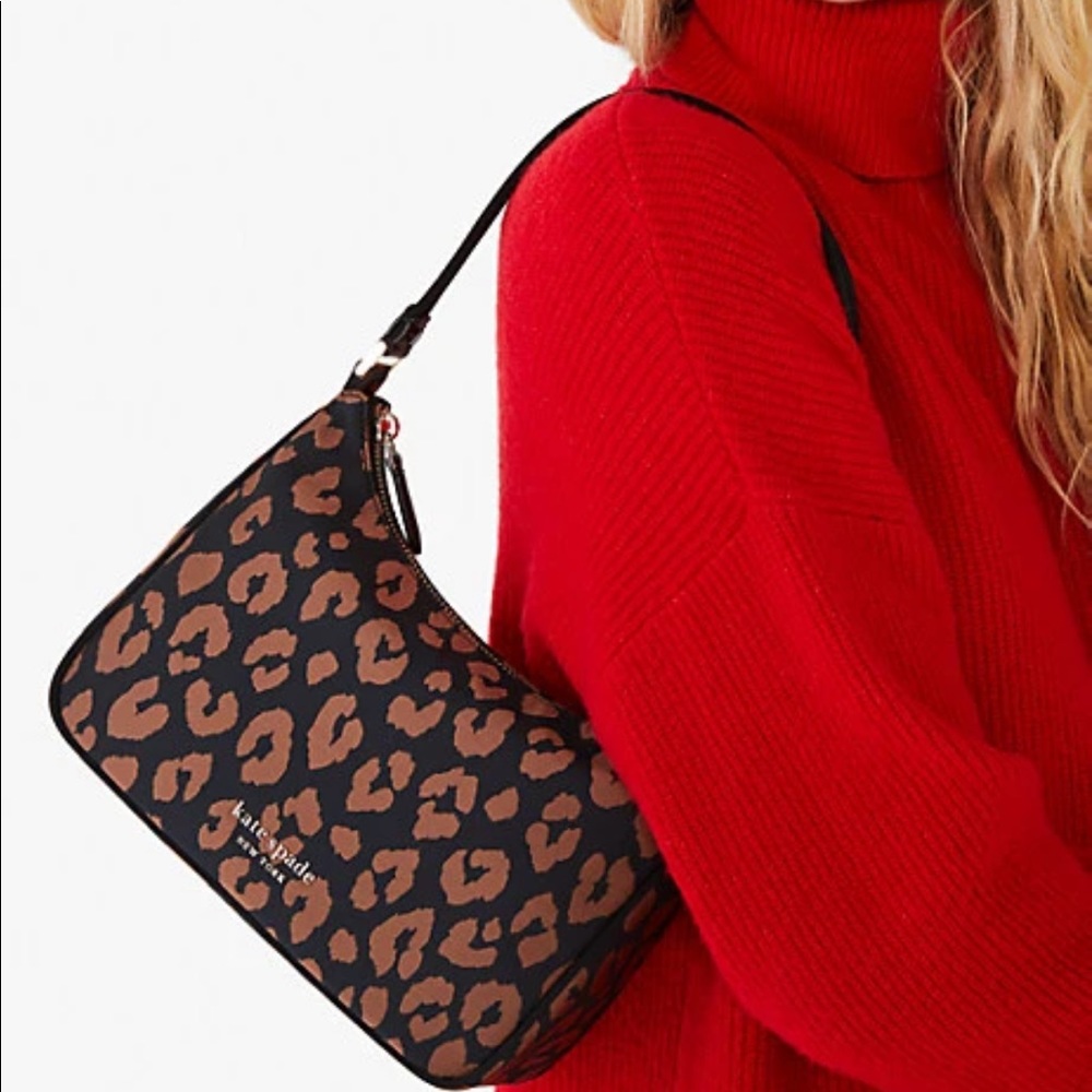๐ KATE SPADE | Leopard Purse Shoulder Bag - Picture 10 of 14